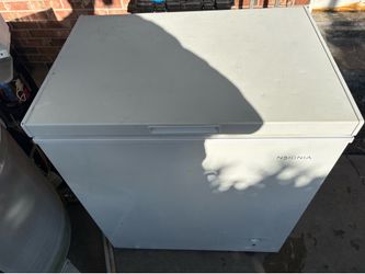 Chest freezer.