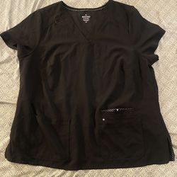 Black Plus Size Scrubs