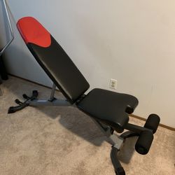 Bowflex Adjustable Bench - Incline/Decline/Flat/Upright