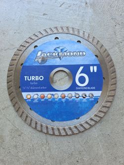 Lack Monday 6" Diamond Blade