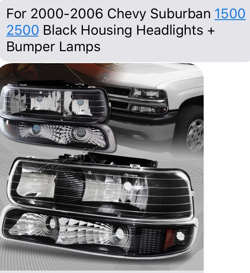 Silverado 99-02 New Headlights