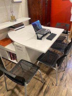 Mity-Lite Stackable Office / Guest Chairs - Set of 4