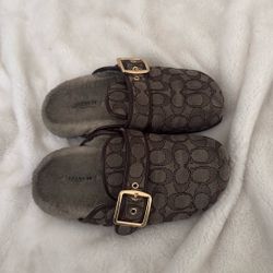 Coach Birkenstock Clogs