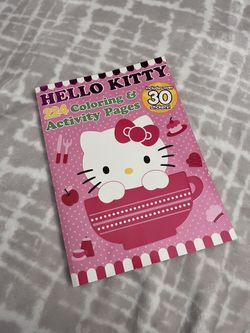 Hello Kitty Coloring Book 
