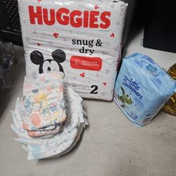 Diapers Newborn To Size 3 