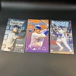 Shohei Ohtani Dodgers Insider Playball Program Lot 2024 2025 LA