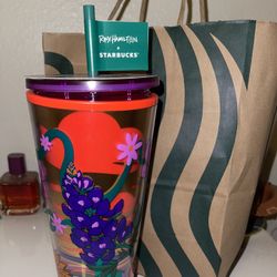 Floral Starbucks Cup