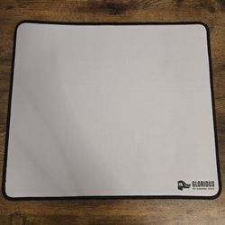 Glorious White Large Mouse Pad