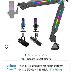 Boom Arm For Microphone T90 RGB New