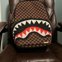 Sprayground/shark In Paris Knit Backpack