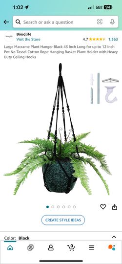 Macabre Plant Hangers 3 Per Pack