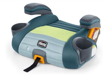 Chicco GoFit ClearTex Plus Backless Booster Seat, Lower Anchor Attachment
ErgoBoost Ultra-Comfort Foam Padding, Built-in Carry Handle, Shoulder Belt C