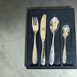 Auerhahn Kids Cutlery Set “Cool für Kids” – 4-Piece Children’s Besteck