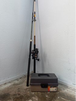 Two Fishing Rod Kits with Tackle Box (Full)