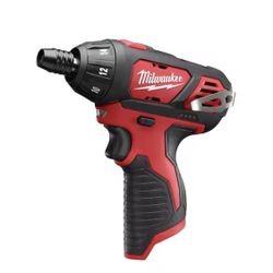 Milwaukee M12 12V Lithium-Ion Cordless 1/4 in. Hex Screwdriver 