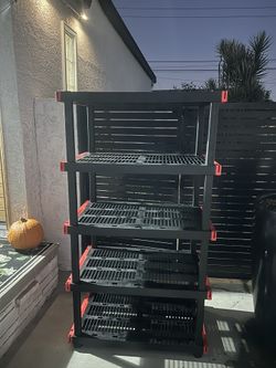 Craftsman 72 in. H X 40 in. W X 24 in. D Resin Shelving Unit