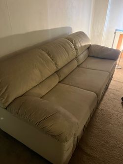 Couch with bed