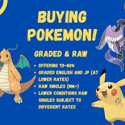Buying Pokémon Graded And Raw