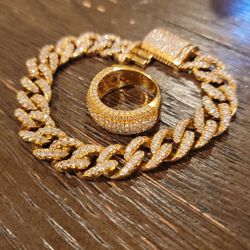 14k Bracelet 14k Men's Ring 