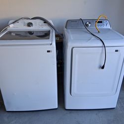 Samsung washer and dryer.