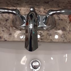 2 Moen Eva Bathroom Faucets Brand New 