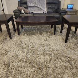 Coffee Table and 2 End Tables