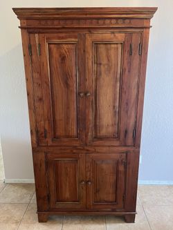 Solid Wood Armoires TV Cabinet