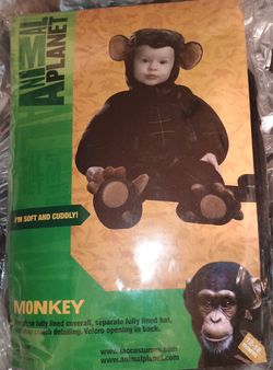 Monkey Halloween Costume Brand New Girl Or Boy 12-18 Month Baby Infant Toddler