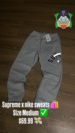 supreme x nike sweats