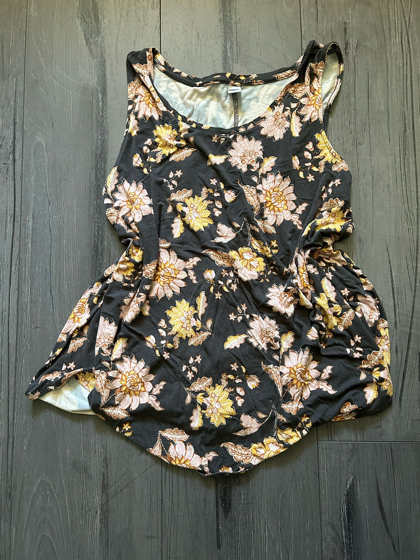 Floral Old Navy Luxe Tank