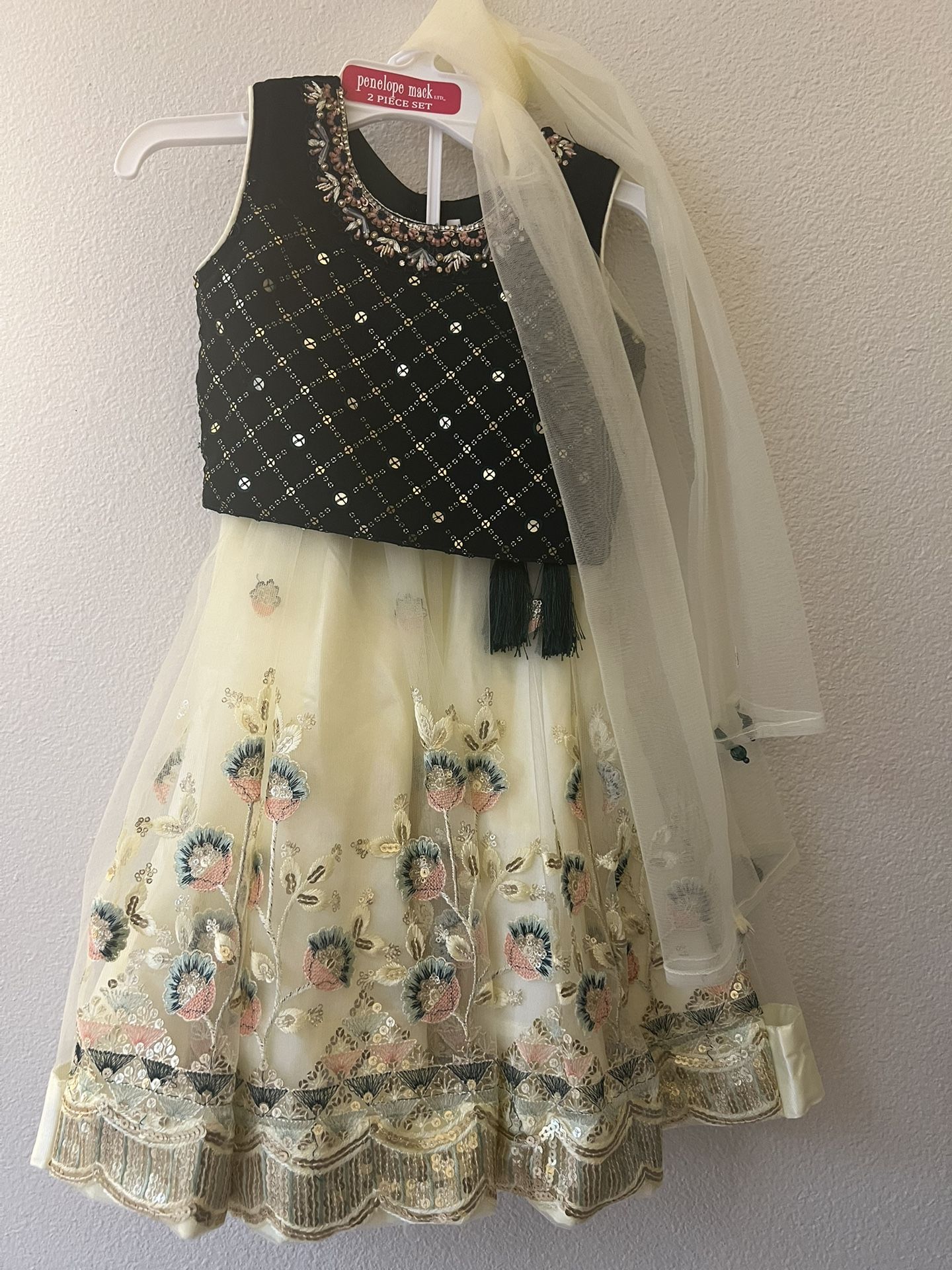 Skirt Dress (lehenga) 3/4 Y Old