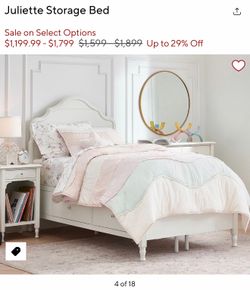Pottery Barn Kids Juliette Storage Twin Bed
