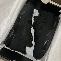 Jordan Retro 4 “Black Cat” 10.5M and 13M