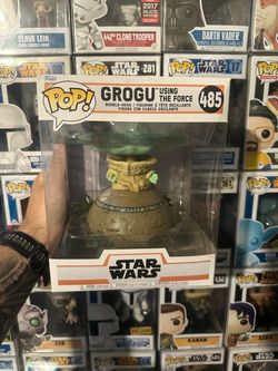 Funko Pop Star Wars Grogu Using the Force #485