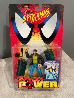 Spider-Man: Spider Power  Spider-sense Peter Parker Action Figure (1999)