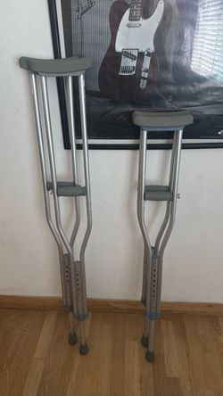 2 sets of crutches