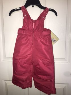 Cherokee Snow Bib Overalls size 12 months New