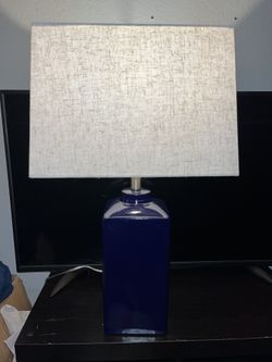 Large Blue Lamp