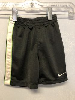 Nike Baby Boy Gray/Green Athletic Shorts - Size 12 months