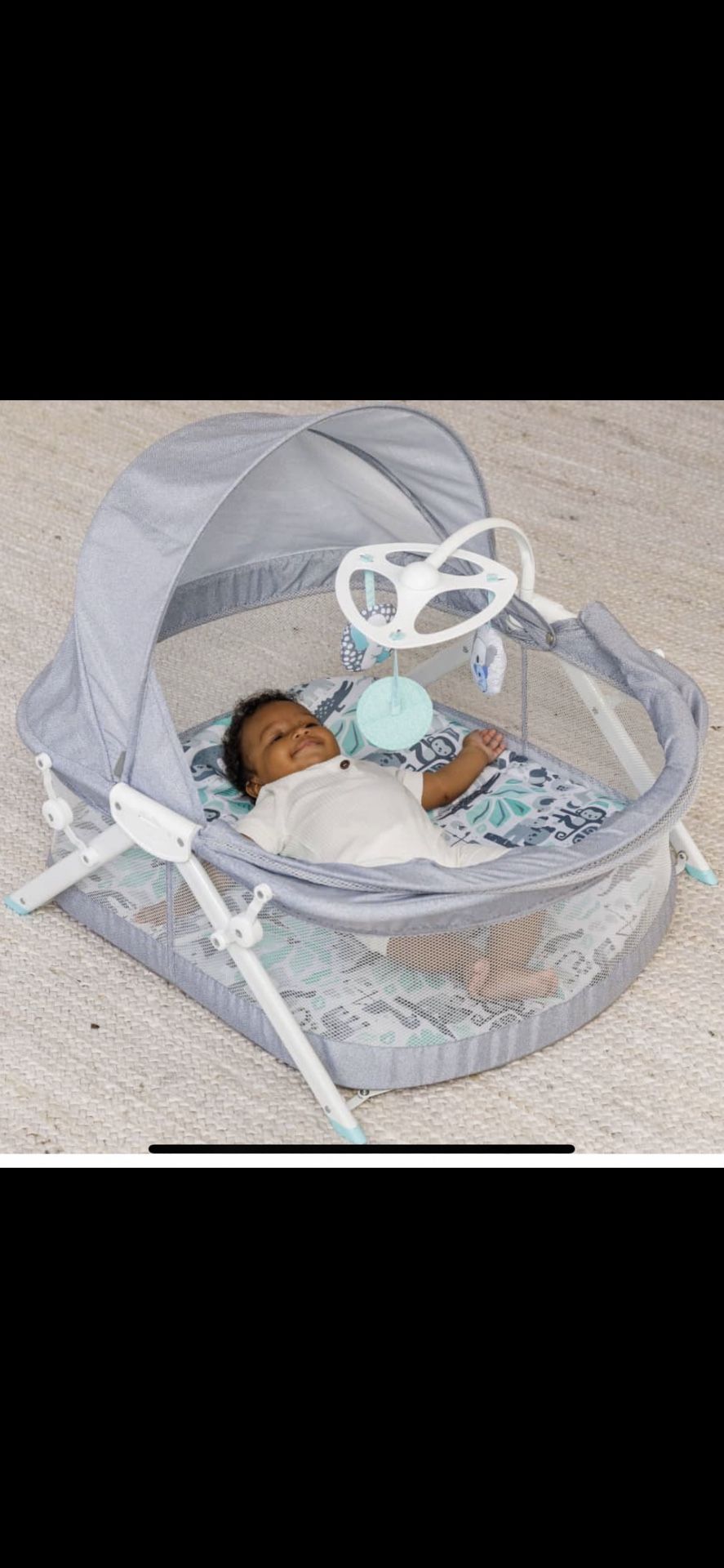 Infantino Sweet Dreams Fold And Go Bassinet