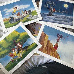 1997 Disney Poohs Big Adventure Prints 
