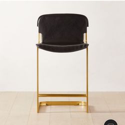 CB2 Rake Black Bar Stool Set Of 2 By Kravitz Design 
