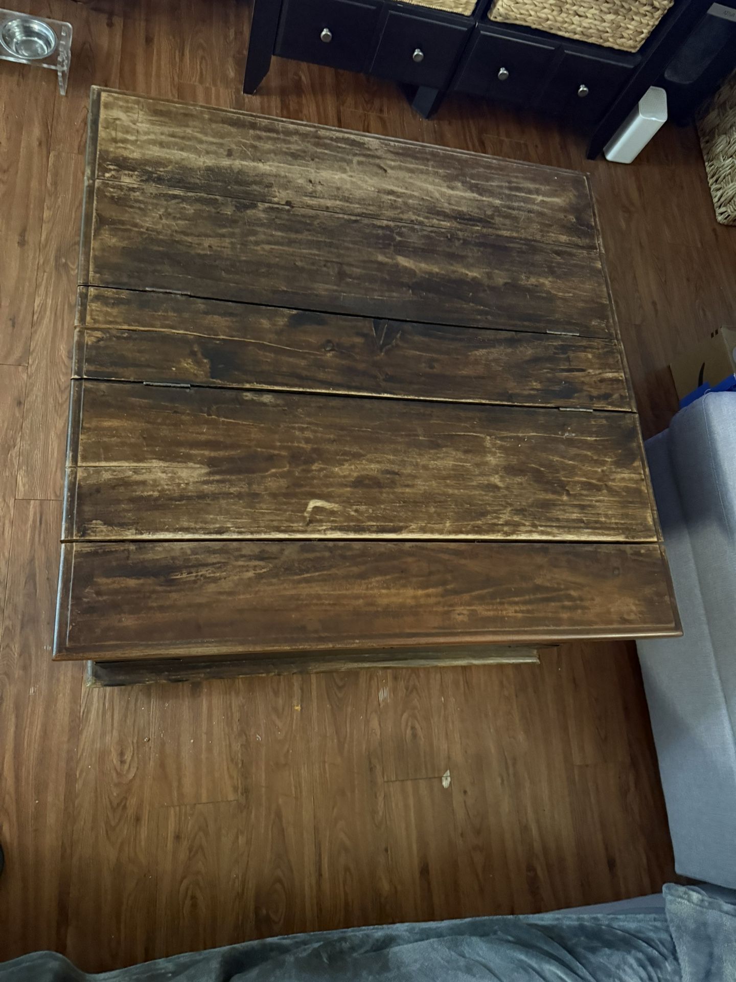 Rustic Wood Chest 