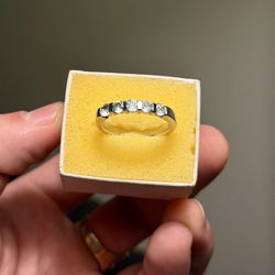 Gorgeous 😍 !! Aquamarine Ring Set In Solid 925 Sterling Silver !