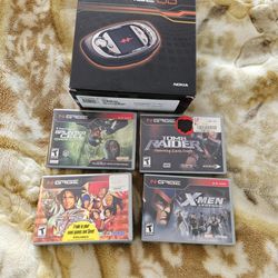 Rare N-gage Video Game Console With Games