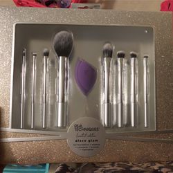 Makeup Brushes And Blender