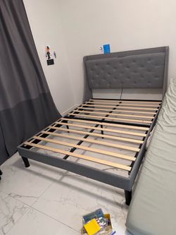Queen Bed Frame (Price Negotiable)