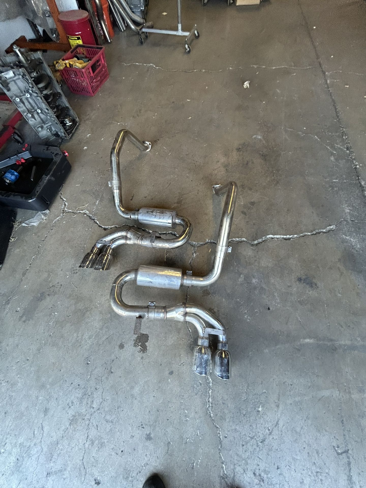 Corvette C5 Axle Back Exhaust