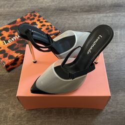 Brand New Black Strap Heels