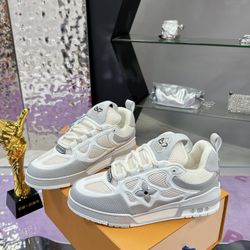 A pair of fashionable and casual shoes